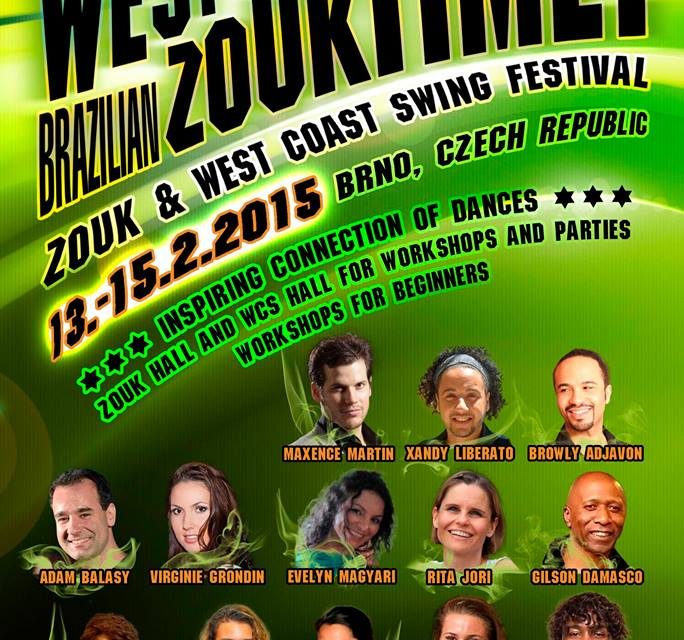 13-15 Febuary: 3rd WestZouk TIME!, Brno, Czech Republic